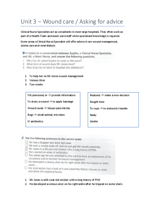 Miniatura del documento Unit-3-Wound-care-and-asking-for-advice.pdf