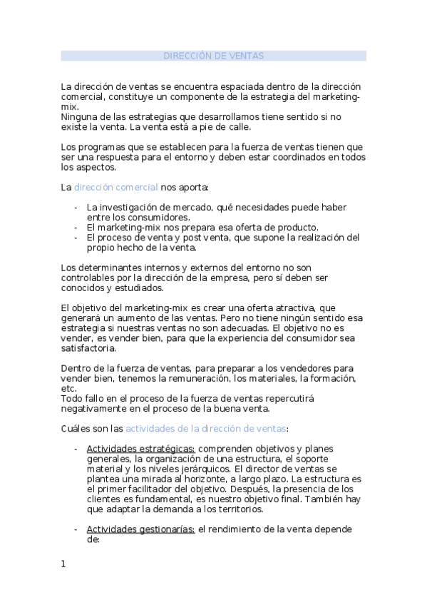 Miniatura del documento DIRECCION-DE-VENTAS.docx
