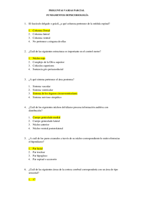 Miniatura del documento Preguntas-parcialFundamentos-Psicobiologia.pdf