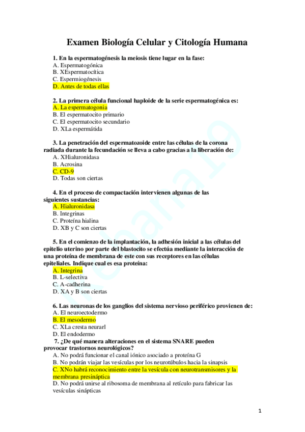 Miniatura del documento Examen-Biologia-Celular-y-Citologia-Humana.pdf