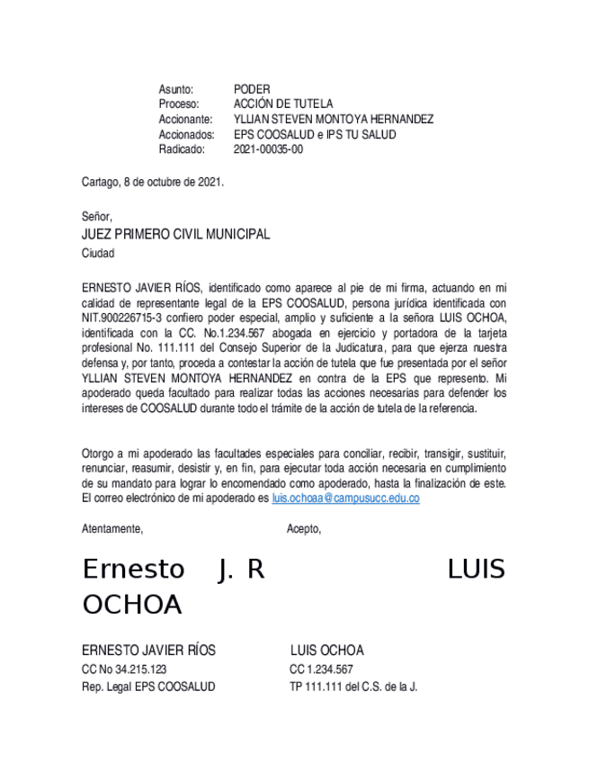 Miniatura del documento Modelo-editable-de-PODER-PARA-CONTESTAR-TUTELA.docx