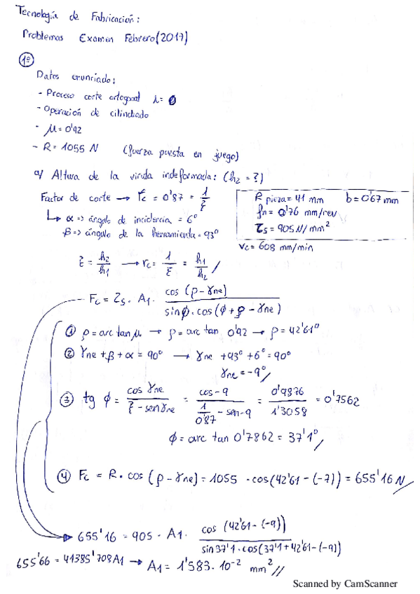 Miniatura del documento Examen Febrero 2017 Tec.fabricación.pdf