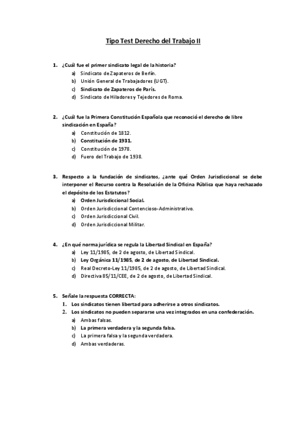 Miniatura del documento Tipo Test Derecho del Trabajo II.pdf