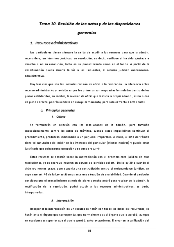 Miniatura del documento Tema 10. Revisión de los actos y de las disposiciones generales.pdf