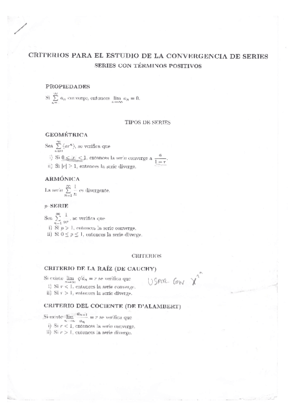 Miniatura del documento Convergencia y series - guia .pdf