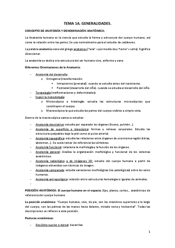 Miniatura del documento Tema 1A. Anatomia.pdf