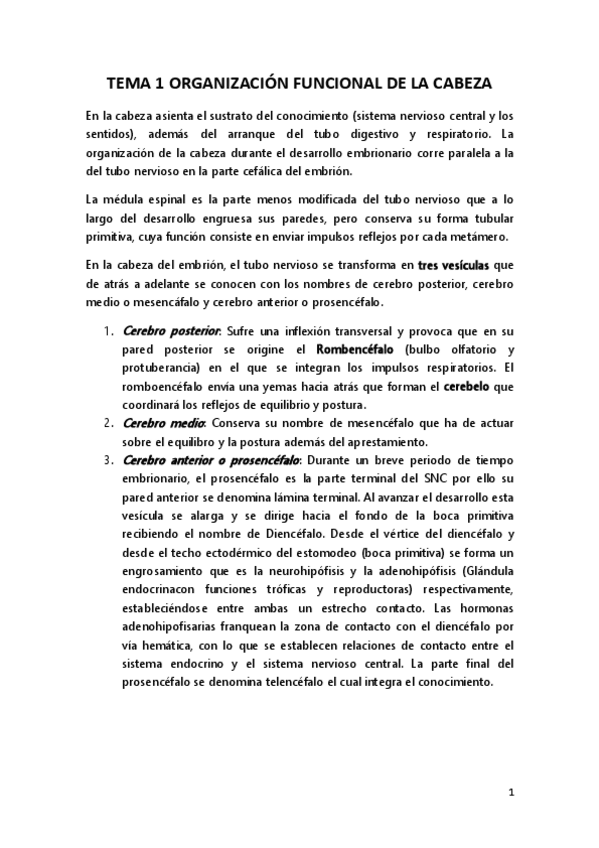 Miniatura del documento TEMA 1 ORGANIZACIÓN FUNCIONAL DE LA CABEZA.pdf