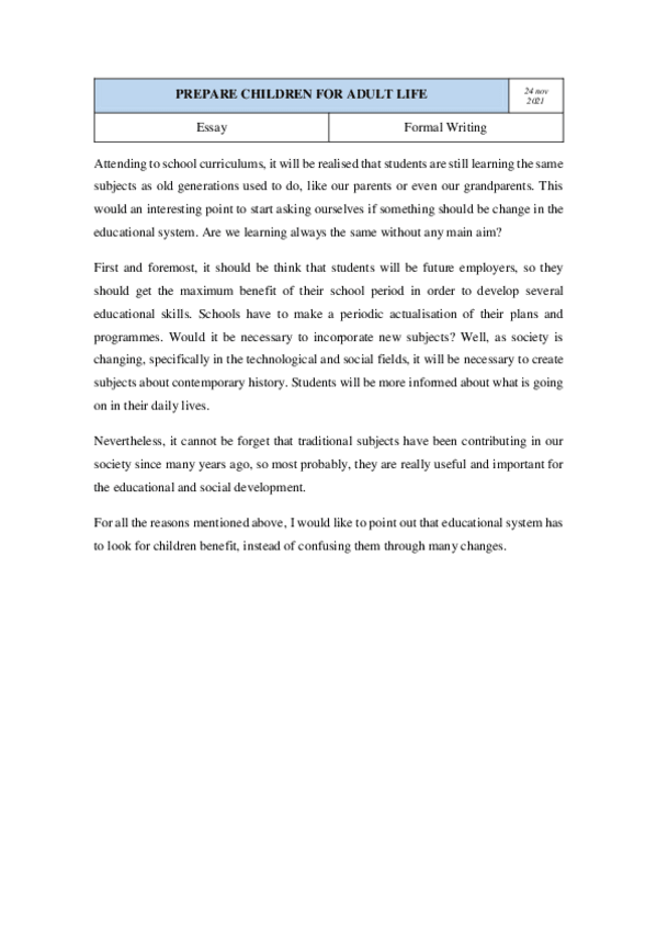 Miniatura del documento Essay-Adult-life.pdf