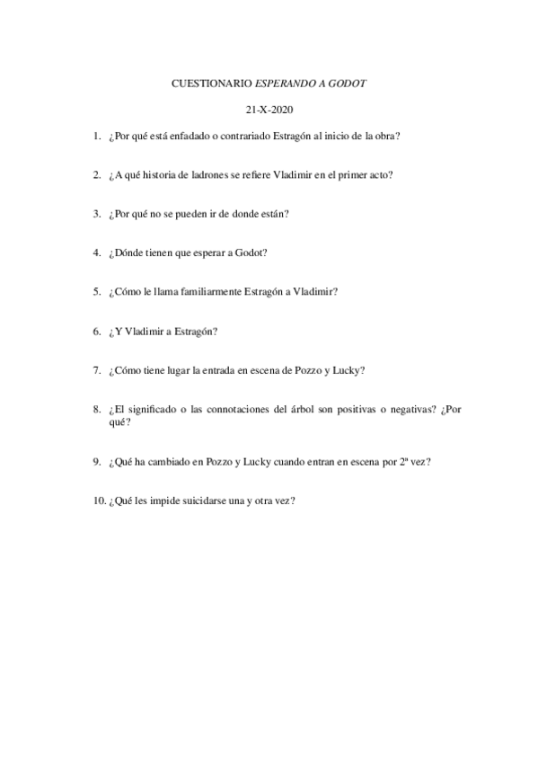 Miniatura del documento Cuestionario-Esperando-a-Godot.docx