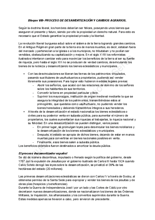 Miniatura del documento BLOQUE 8- DESAMORTIZACIONES
