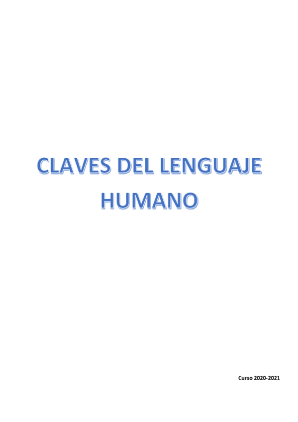 Miniatura del documento RESUMEN-Claves-del-Lenguaje-Humano.pdf