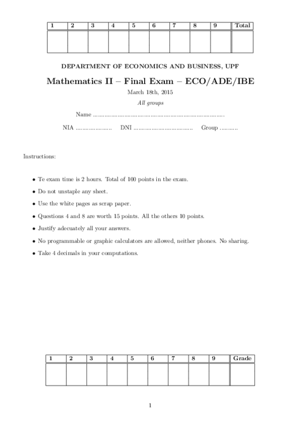 Miniatura del documento 2014-15 Final Exam (solution)