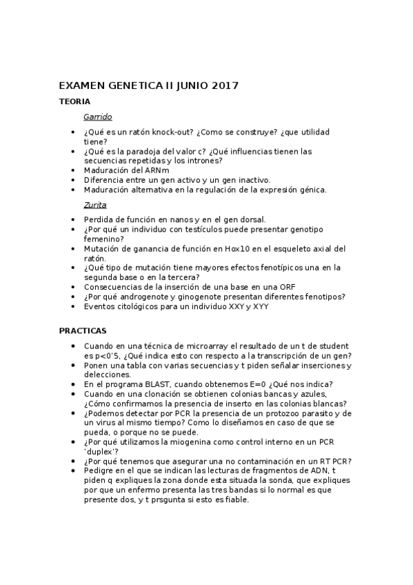 Miniatura del documento EXAMEN GENETICA II JUNIO 2017.docx