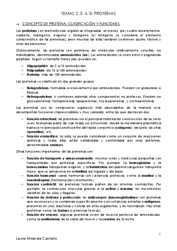Miniatura del documento Temas 2 3 4 5. Proteínas .pdf