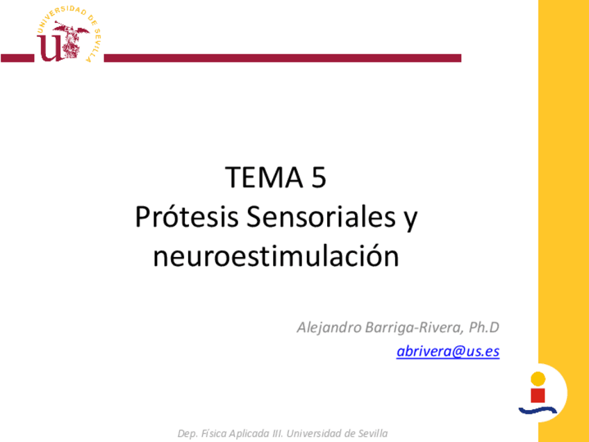 Miniatura del documento Bioelectronica-Tema-5.pdf