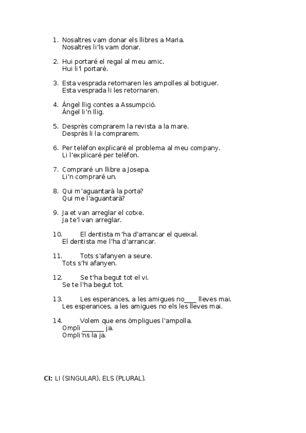 Miniatura del documento EXERCICIS PRONOMS FEBLES.docx