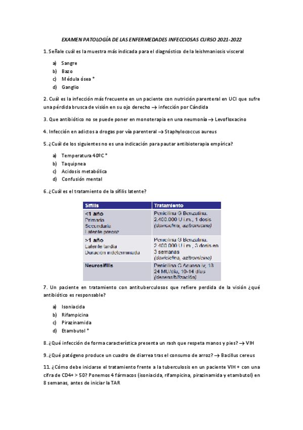 Miniatura del documento EXAMEN-PATOLOGIA-DE-LAS-ENFERMEDADES-INFECCIOSAS-CURSO-2021-2022.pdf