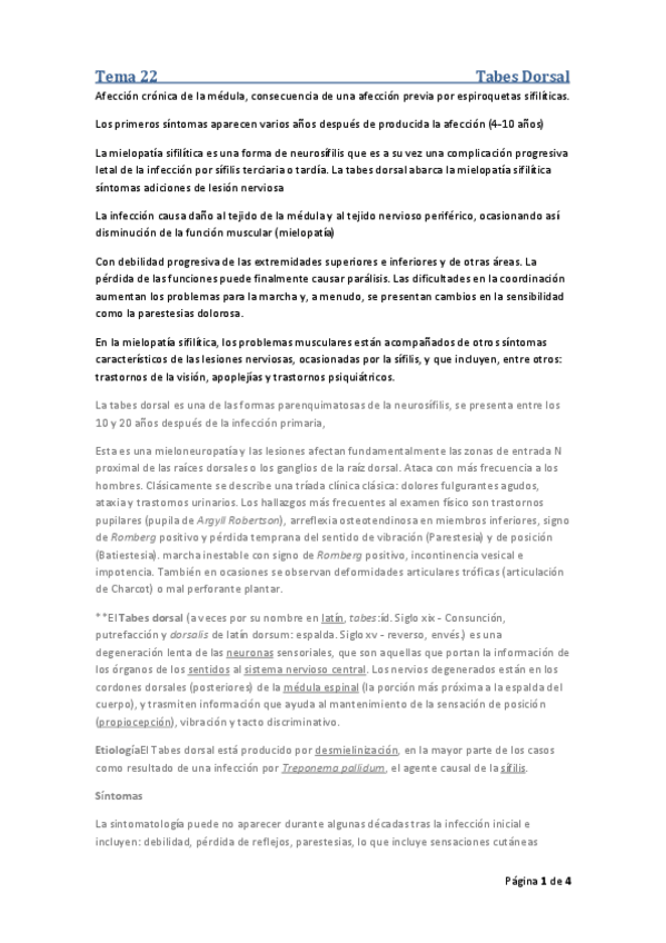 Miniatura del documento Tema 22. TABES DORSAL.pdf