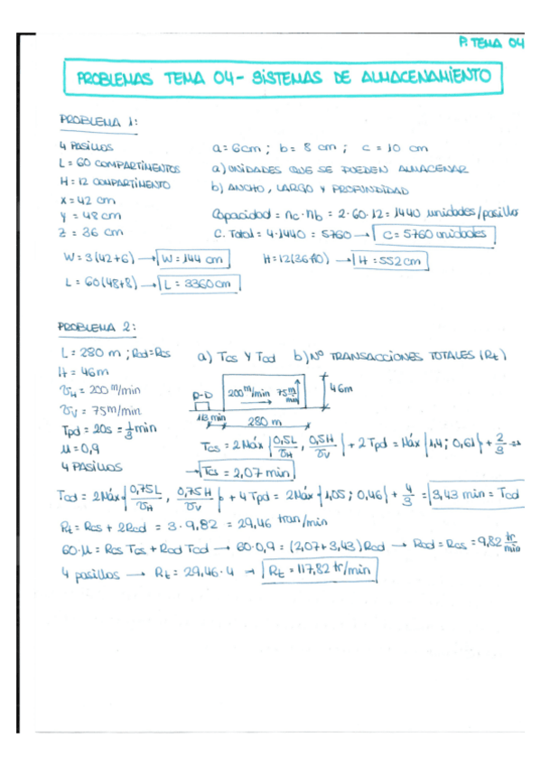 Miniatura del documento Problemas Tema 04 - Sistemas de almacenamiento.pdf