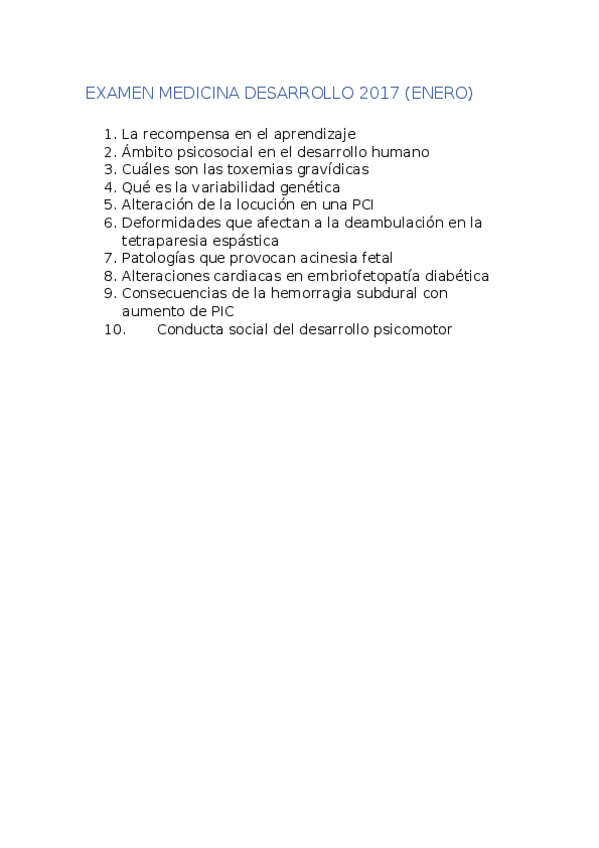 Miniatura del documento EXAMEN MEDICINA DESARROLLO 2017.docx