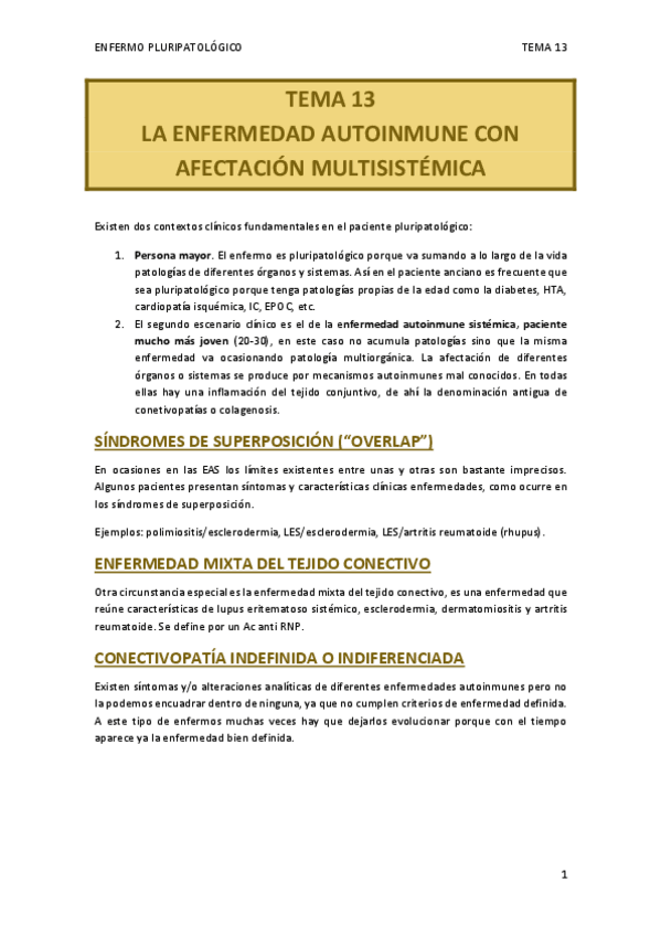 Miniatura del documento TEMA 13. La enfermedad autoinmune con afectación multisistémica..pdf
