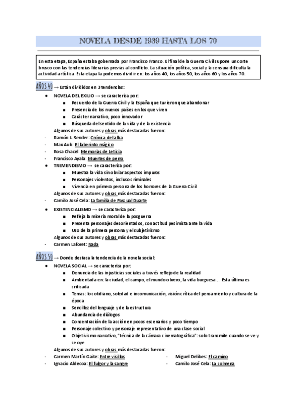 Miniatura del documento NOVELA 1939-70