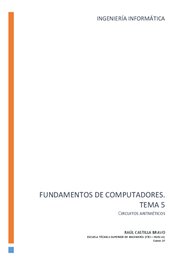 Miniatura del documento Tema 5. Circuitos aritméticos.pdf