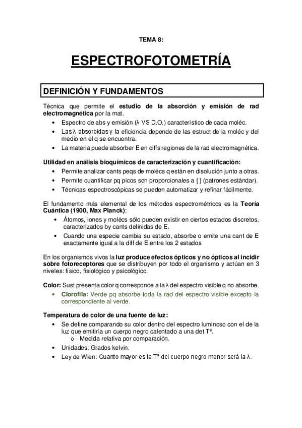 Miniatura del documento TEMA 8 - Espectrofotometria.pdf