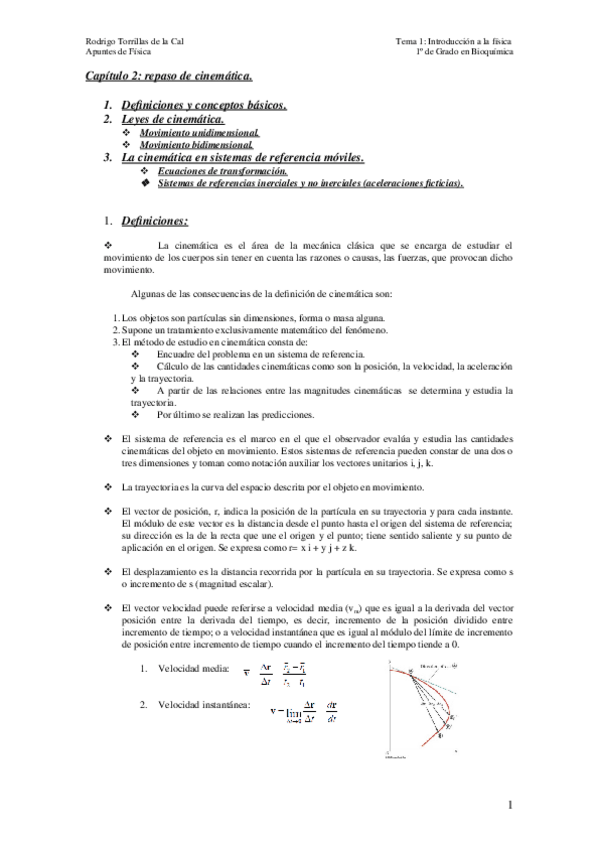 Miniatura del documento Capítulo 2 apuntes repaso cinemática.doc