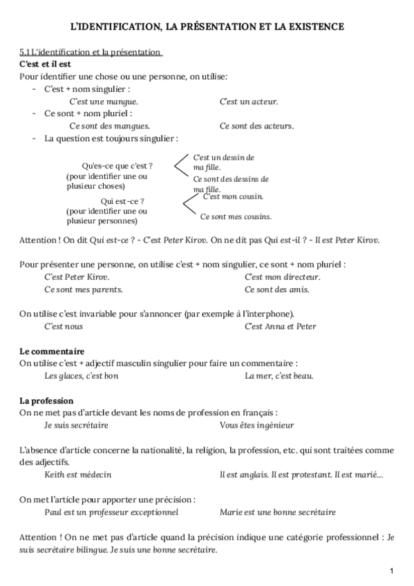 Miniatura del documento U5_L’IDENTIFICATION, LA PRÉSENTATION ET LA EXISTENCE.pdf
