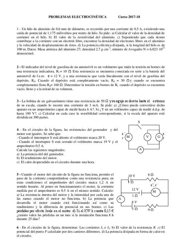 Miniatura del documento Enunciados-PROBLEMAS-ELECTROCINETICA1718.pdf