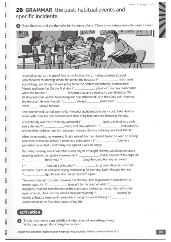 Miniatura del documento 2B-EXTRA-GRAMMAR-THE-PAST-WITH-KEY.pdf