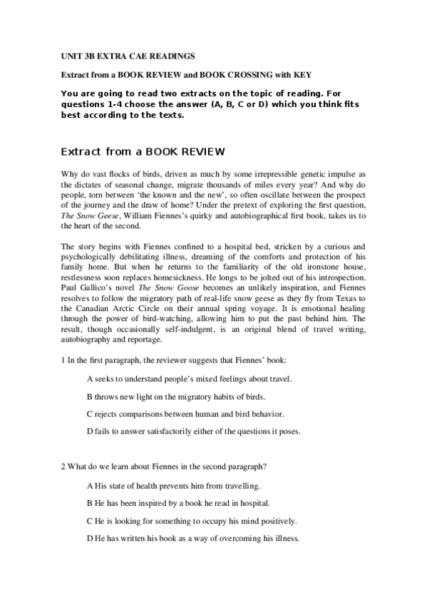 Miniatura del documento UNIT-3B-EXTRA-CAE-READING-BOOK-REVIEW-and-BOOK-CROSSING.docx