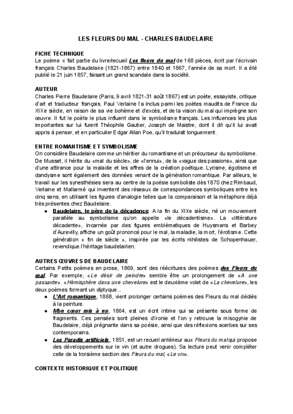 Miniatura del documento Apuntes-Les-fleurs-du-mal-pregunta-de-comentario-en-examen.pdf