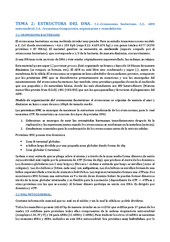 Miniatura del documento TEMA 2- ESTRUCTURA DNA.pdf