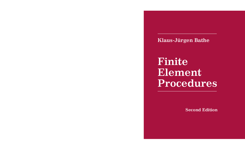 Miniatura del documento Finite Element Procedures 2nd edition- Bathe.pdf