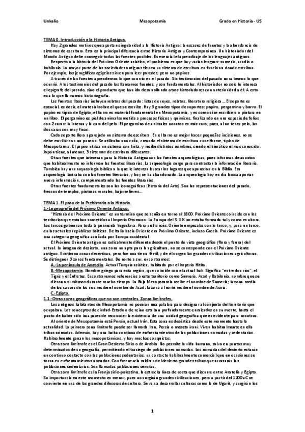 Miniatura del documento Apuntes completos de Mesopotamia.pdf