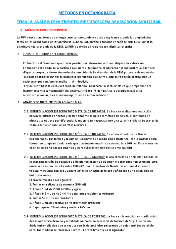 Miniatura del documento MÉTODOS EN OCEANOGRAFÍA - RESUMEN TEMAS 16 y 17.pdf