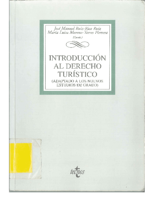 Miniatura del documento Introduccion al derecho turistico.pdf