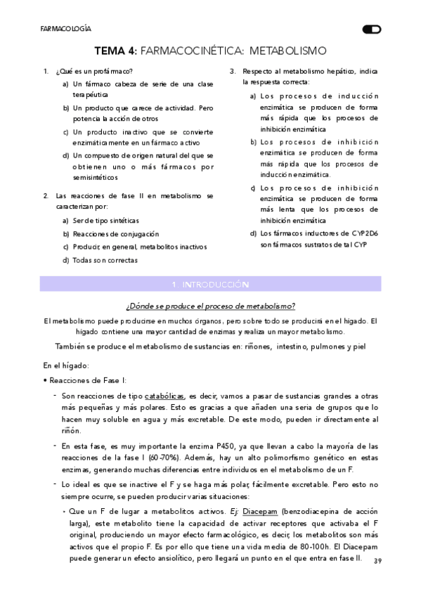 Miniatura del documento TEMA  4 - Metabolismo