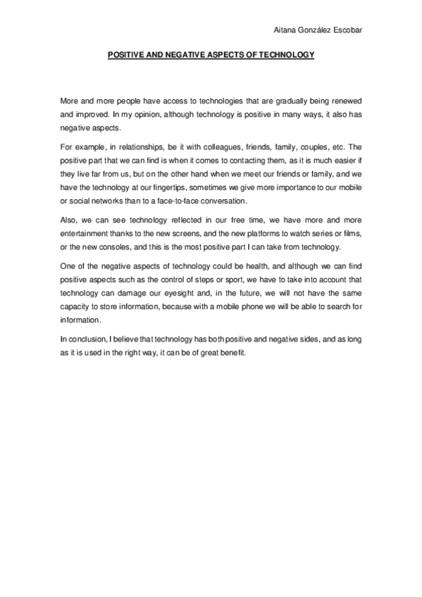 Miniatura del documento POSITIVE-AND-NEGATIVE-ASPECTS-OF-TECHNOLOGY.pdf