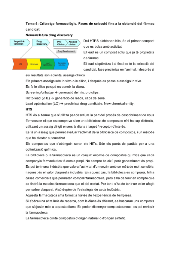 Miniatura del documento Tema 4: cribratge farmacologic.pdf