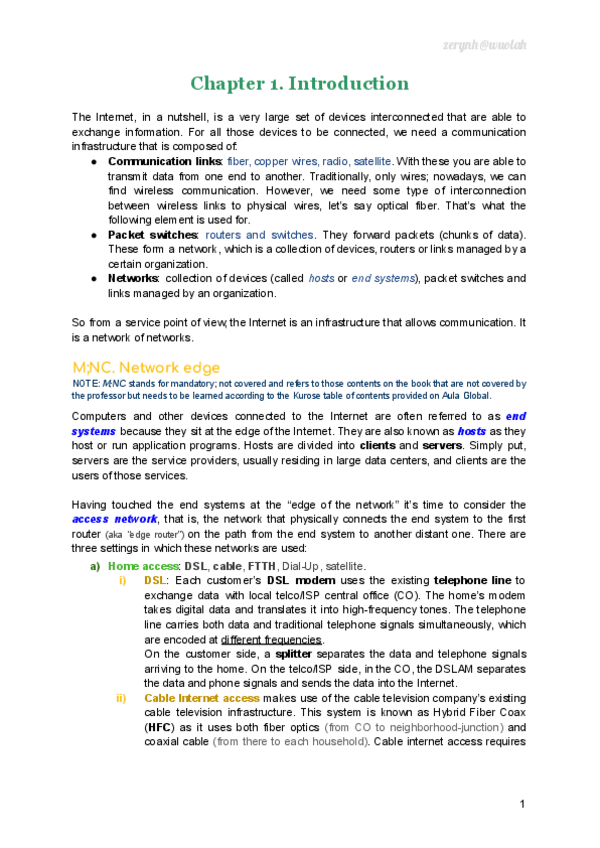 Miniatura del documento ComputerNetworksTheoryNotes.pdf