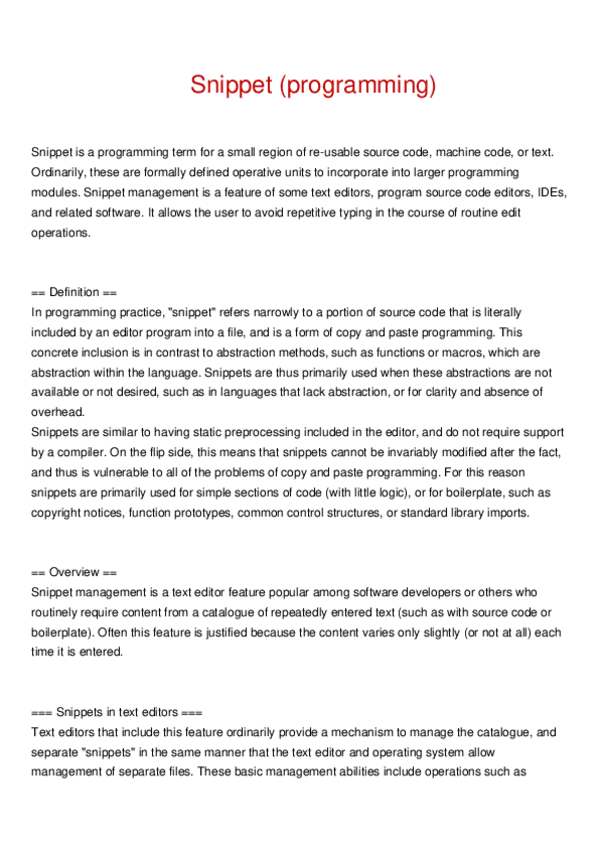 Miniatura del documento Snippet-programming.pdf