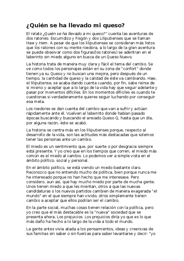 Miniatura del documento Quién se ha llevado mi queso carta.docx