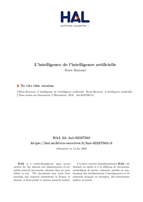 Miniatura del documento Lintelligence-de-lintelligence-artificielle.pdf