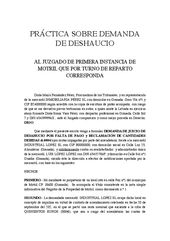 Miniatura del documento PRACTICA-DEMANDA-DESAHUCIO.pdf