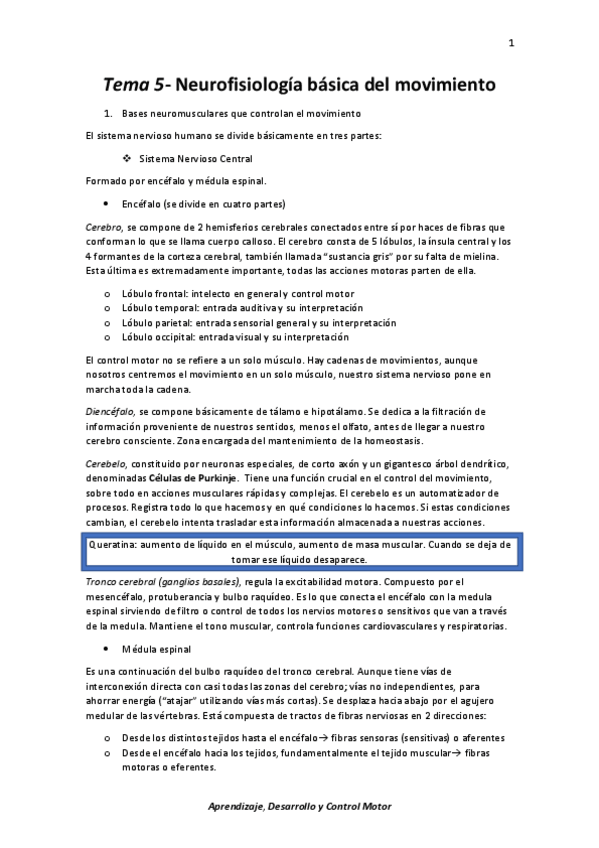 Miniatura del documento Tema 5- Neurofisiología básica del movimiento.pdf