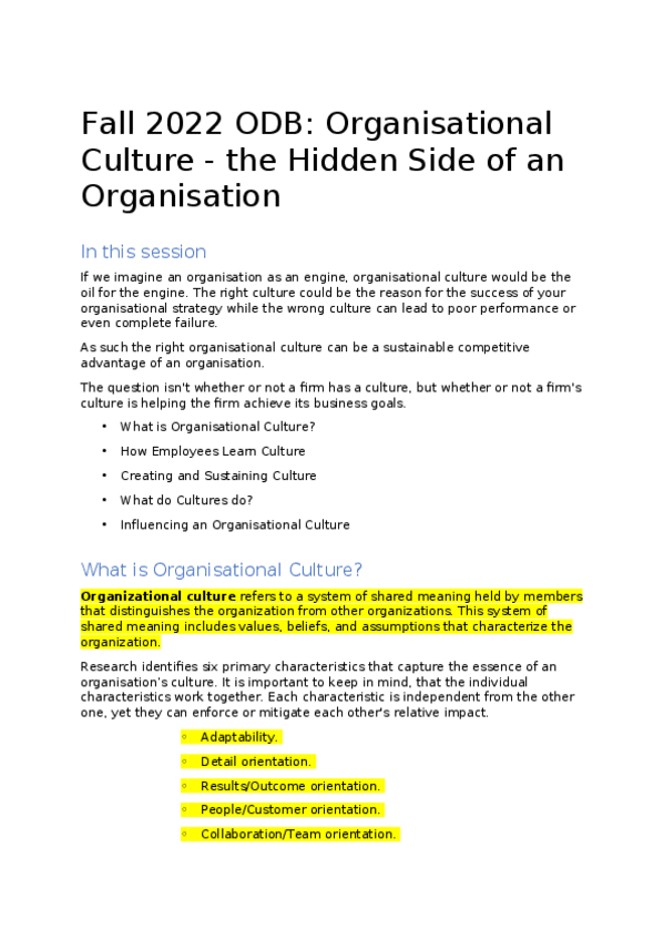 Miniatura del documento Tema3Fall-2022-ODB-Organisational-Culture-the-Hidden-Side-of-an-Organisation.docx