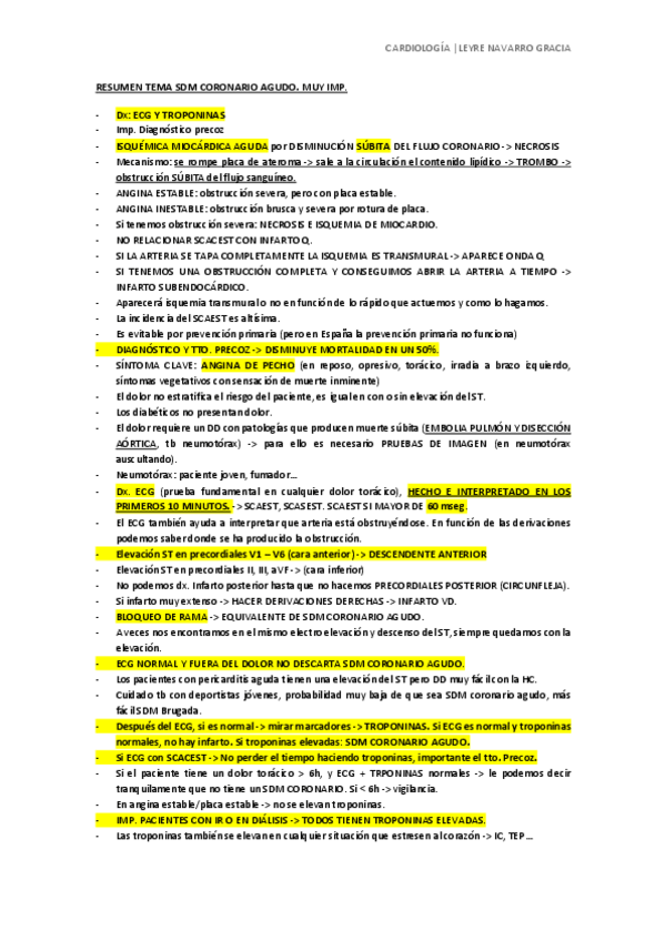 Miniatura del documento SDM CORONARIO AGUDO - CONCEPTOS CLAVE DEL TEMA.pdf